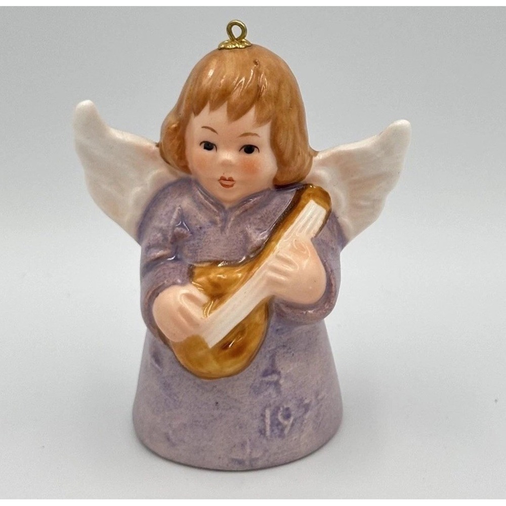 Vintage 1977 Goebel Christmas Angel Ornament 2nd Edition Porcelain Germany Box‎